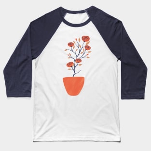 Potted Camellias Baseball T-Shirt